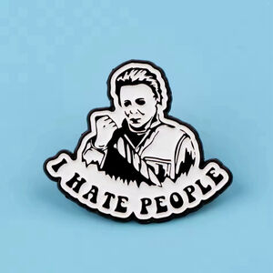 Michael Myers Halloween Scary Horror Movie Enamel Pin